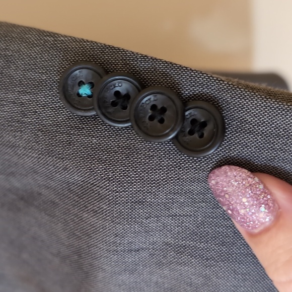 Marc Ecko Men's Gray Sport Coat Suit Jacket Size 42R - Picture 8 of 10